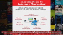 Introduction to Internet Marketing Search Engine Optimization Adword Marketing Email