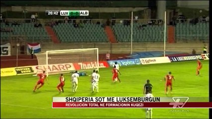 Shqipëria sot me Luksemburgun - News, Lajme - Vizion Plus
