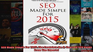 SEO Made Simple For 2015 The Complete DoItYourself SEO Guide From The Experts