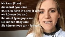 German Lesson - The Verb -Can- - A2