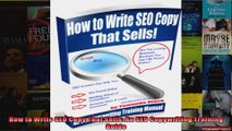 How to Write SEO Copy That Sells An SEO Copywriting Training Guide