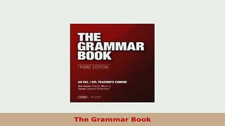 Download  The Grammar Book Read Online
