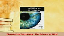 PDF  Discovering Psychology The Science of Mind Download Full Ebook