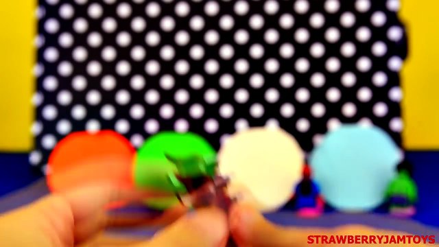 Play Doh Teenage Mutant Ninja Turtles TMNT Hulk Spiderman Minions Surprise Eggs StrawberryJamToys