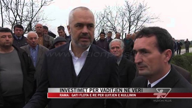 Investimet për vaditjen në veri të vendit - News, Lajme - Vizion Plus