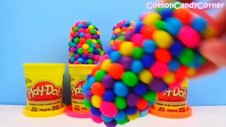 Play-Doh Surprise Dippin Dots Cookie Monster Elmo Abby Big Bird Toys CottonCandyCorner