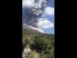 Sakurajima Volcano on Japan's Kyushu Island Erupts