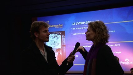 Interview d'Isabelle Carré et Vanja d'Alcantara pour le film " Le Cœur Régulier "