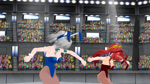 MMD Glide - ONIGIRIKINGU Bunny Models - Heavens Arena