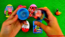 Spongebob Play-Doh Shopkins Kinder Surprise Barbie Spiderman Surprise Eggs StrawberryJamToys
