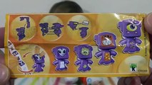 Пингвины Мадагаскара Киндер Сюрприз игрушки распаковка Kinder Surprise toys for girls