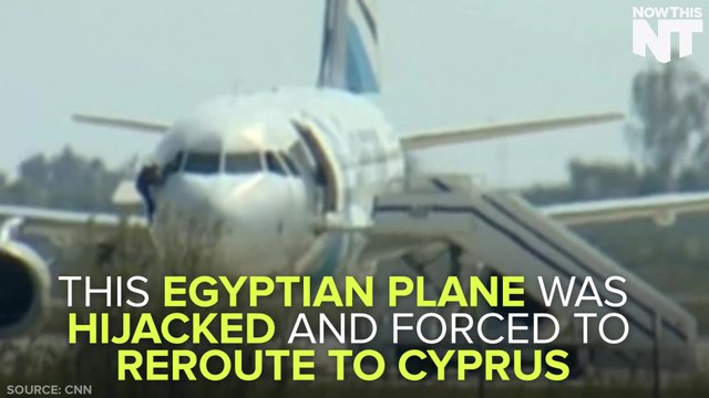 Egyptian Plane Hijacked, Rerouted To Cyprus