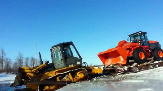 Дальнобойщики Севера . Дороги крайнего севера Зимник