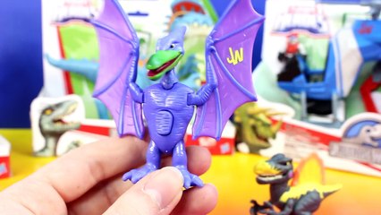 Playskool Heroes Jurassic World Park Dinosaur Imaginext Disney Pixar Toy Story Woody Rex