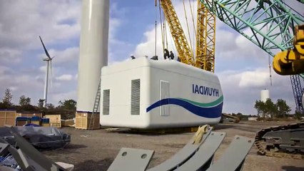 Rüzgar Türbini Kurulumu