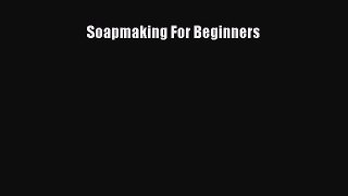 Read Soapmaking For Beginners Ebook Free