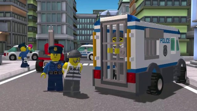 Машинки.Мультики про машинки.LEGO CITY.Супер Подицейский .Погоня за бандитом.
