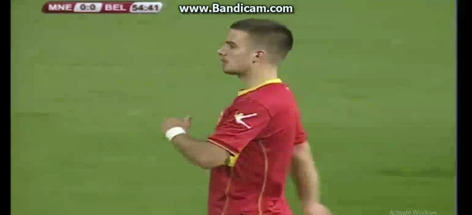 Rodic super power shoot  HD | Montenegro 0-0 Belarus 29-03-2016