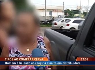 TIROS AO COMPRAR CERVA