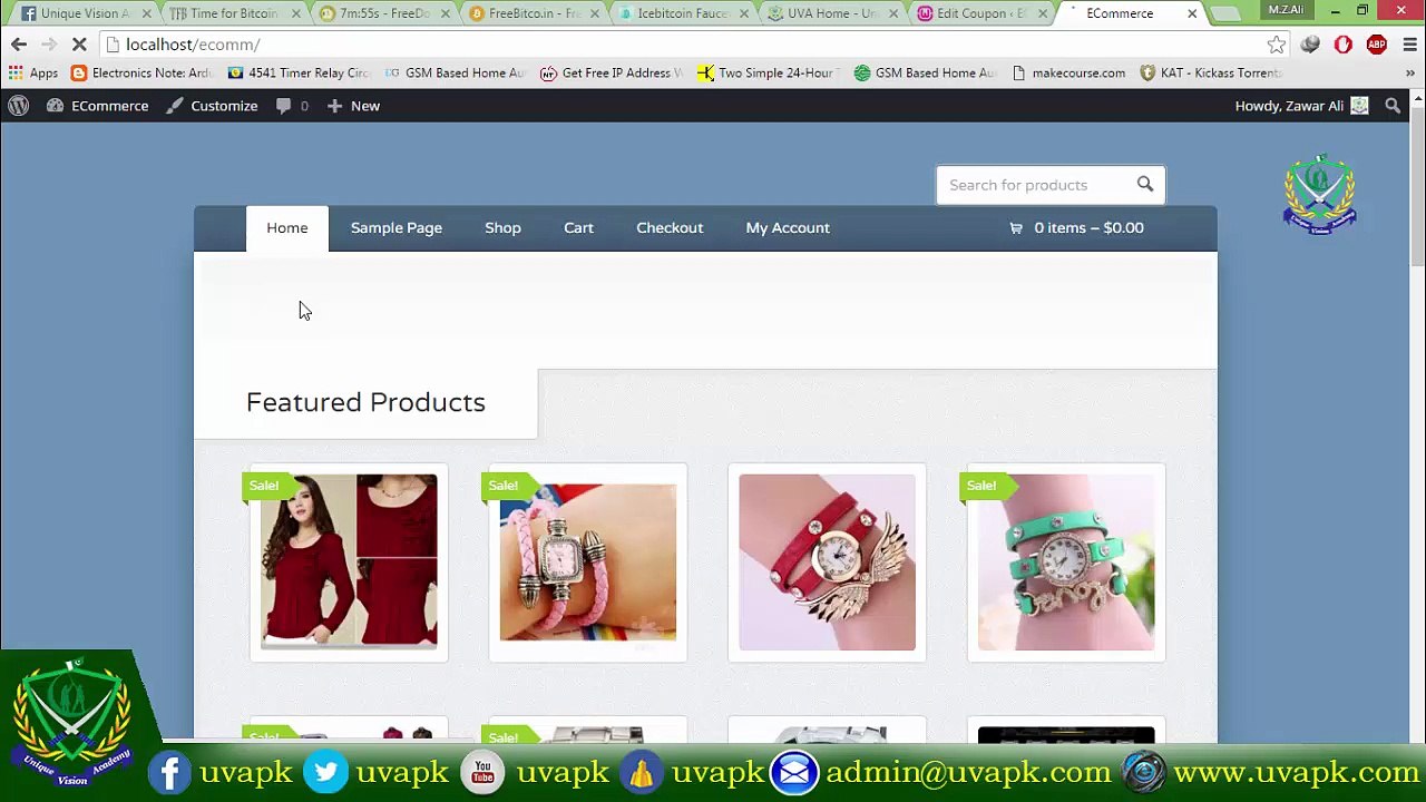 Lecture 6 How to make ecommerce website using wordpress in hindi urdu