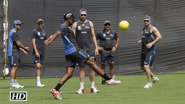 NZ vs ENG T20 WC 1st Semi Final New Zealand Players Practice Session