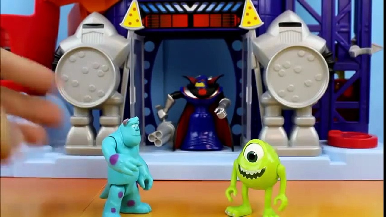Toy Story Emporer Zerg Zaps Sulley & Mike Monst...