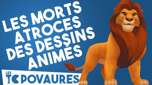 5 morts atroces dans les dessins animés