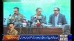 Information Minister Pervez Rasheed, DG ISPR Gen Asim Bajwa hold joint press conference