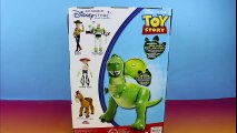Toy Story Rex Deluxe Talking Figure runs into a scary dinosaur that tries to Bite him! Just4fun290