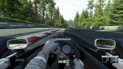Project Cars Nordschleife TT Lotus 98T lap + setup 5:31:107