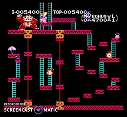 donkey kong atari 2600 vs nes
