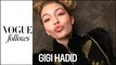 Gigi Hadid : 8 questions indiscrètes à Gigi Hadid pendant la Fashion Week de Paris  | #VogueFollows