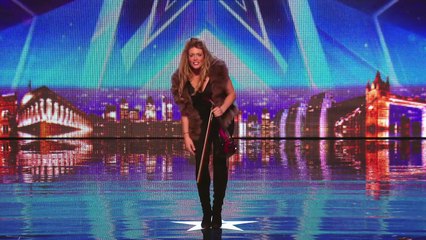 Posh violinist Lettice Rowbotham gives the Judges something new  Britains Got Talent 2014