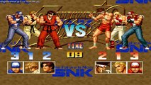 Fightcade - King of Fighters 95 online casual match - GilgameshKOF (BRA) vs. nav9156 (BRA)