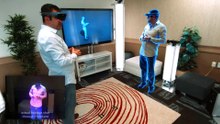 Nouvelle invention de Microsoft qui permet de se téléporter virtuellement grâce à l'holoportation. Génial !