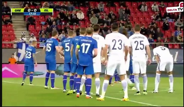 Konstantinos Fortounis Penalty Goal - Greece 1 - 0 Iceland 29.03.2016