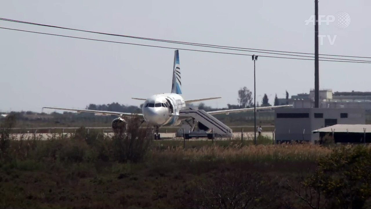 Flugzeug-Entführer in Zypern festgenommen