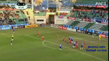 Estonia 0-1 Serbia - All Goals and Full Highlights - 29.03.2016