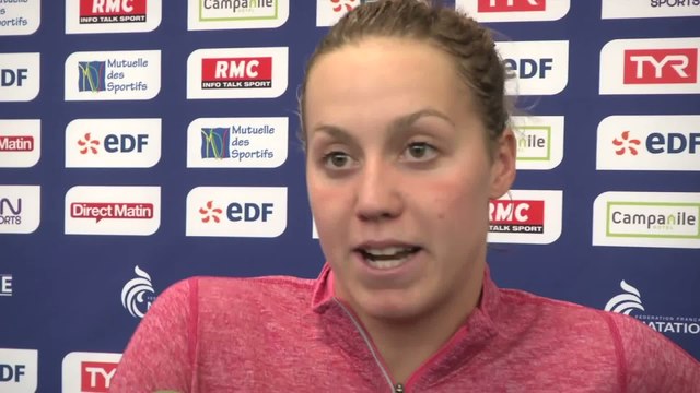 Natation - ChF (F) - 400m 4 nages : Grangeon «Je fais mon record de France de près d'une seconde»