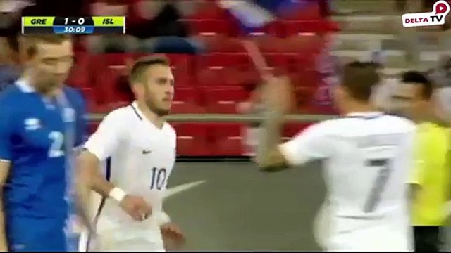 2-0 Konstantinos Fortounis Goal HD - Greece 2-0 Iceland - 29.03.2016