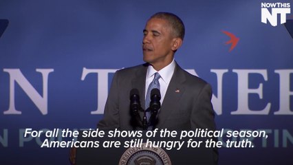 President Obama Talks Investigative Journalism And The Oscars
