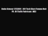 Under Armour 1253891_001 Tech Short Femme Noir FR : M (Taille Fabricant : MD)
