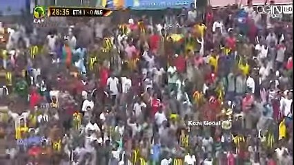 Algérie vs Ethiopie 3 - 3 Hafid Derradji Complet اهداف كاملة حفيظ دراجي
