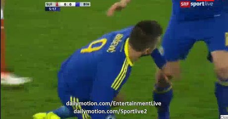 Edin Džeko Incredible MISS - Switzerland 0-0 Bosnia - Herzegovina
