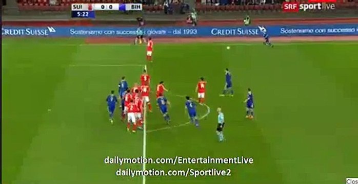 Bosnia 1st TRY TO SCORE | Switzerland 0-0 Bosnia and Herzegovina - 29.03.2016 HD