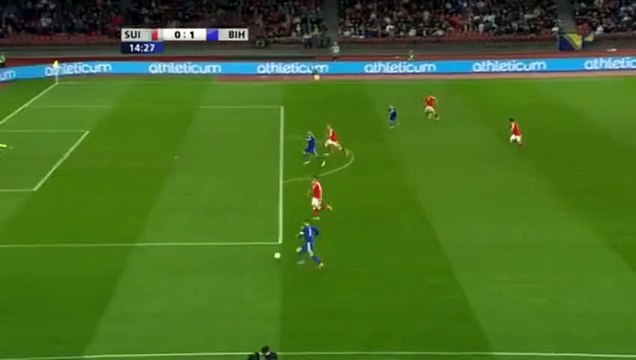 Edin Dzeko Goal HD - Switzerland 0-1 Bosnia Herzegovina - 29.03.2016