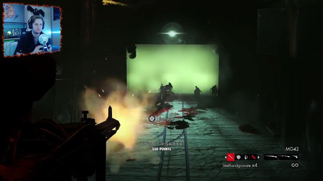 Let's Play Zombie Army Trilogy Part 7 Factory of the Dead (English)