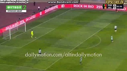 Cristiano Ronaldo Incredible Miss - Portugal 0-0 Belgium - 29.03.2016