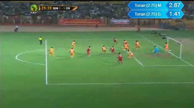 Mohamed Tahir Goal - Sudan 1 - 1 Ivory Coast - 29-03-2016