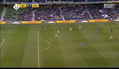 Stoch Goal  0:1  Ireland vs Slovakia  29.03.2016